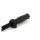 Custom Cable Throttle Clamp for 1" bars, single or dual cable, black, H-D 96-22