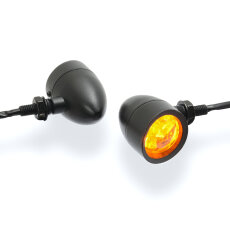 Big Bullet LED Blinker (2 Stk.) schwarz, ECE