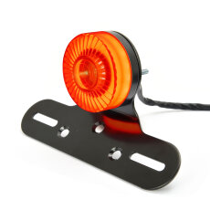 Classic taillight LED black, ECE