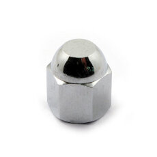 Ventilkappe Knob silber