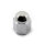 Ventilkappe Knob silber