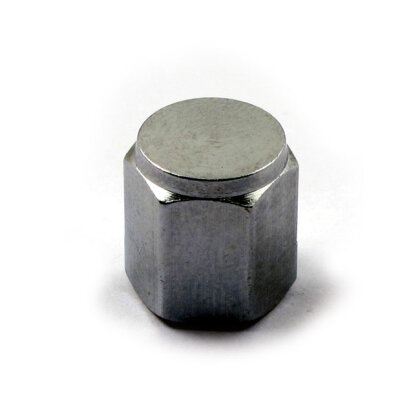 Ventilkappe Flat silber