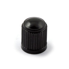 Ventilkappe Standard schwarz Kunststoff