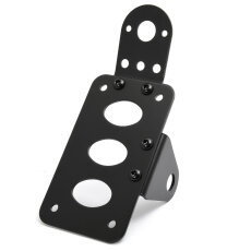 Kennzeichenhalter seitlich schwarz universal