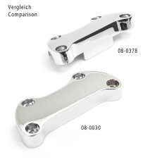 Handlebar Clamp with bar chromed for Harley®