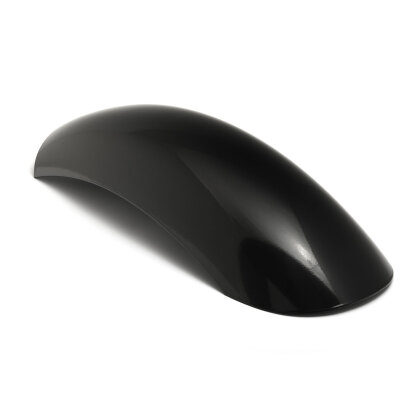 Rear fender 130mm stainless steel short black