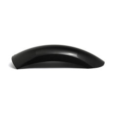 Rear fender 130mm stainless steel short black