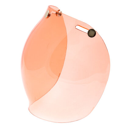 Bubble Visor Amber for Open Face Helmet Light Tint