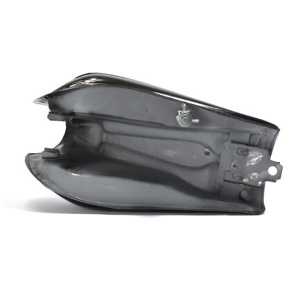 Osaka Brat-Style tank universal black for motorcycle Scrambler