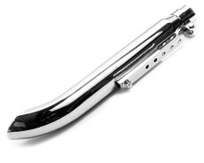 DOCK66 Motorrad Schalldämpfer Classic Turn Out Chrom