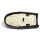 Akabane Brat-Style Sitzbank, flach, dunkelbraun 53cm