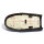 Akabane Brat-Style Sitzbank, flach, dunkelbraun 53cm