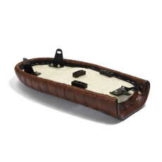 Akabane Brat-Style Sitzbank, flach, vintage braun 53cm