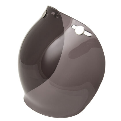 Bubble Visier stark getönt für Open-Face Heme, Dark Smoke