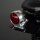 Motone "Reprobate" LED Tail Light - polished alloy- with fender mount, ECE