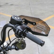 Handprotektoren für Harley Davidson schwarz
