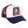 13 1/2 Trucker Cap blau rot weiß