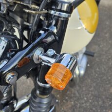 Retro Mini Blinker Chrom 1 Paar (2 Stk.) ECE