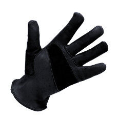 Rider Gloves klassische Handschuhe aus Rindsleder schwarz
