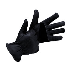 Rider Gloves -L- klassische Handschuhe aus Rindsleder...