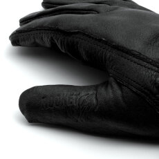Rider Gloves -XL- klassische Handschuhe aus Rindsleder schwarz
