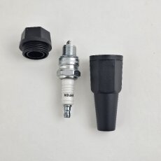 Spark Plug Storage Box Black