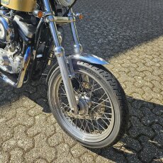 Schutzblech für Harley XL FX FXR vorn 19"-21" Zoll Chrom
