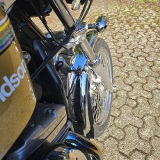 Schutzblech für Harley XL FX FXR vorn 19"-21" Zoll Chrom