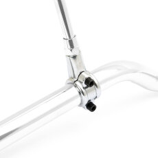 Custom Mirror round 4"10cm chrome E-mark, for 22mm handlebars