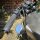 Custom Mirror round 4"10cm black E-mark, for 22mm handlebars