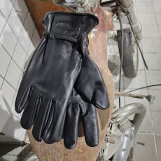 Longhorn Rodeo gloves black, lined