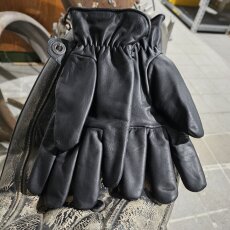 Longhorn Rodeo gloves black, lined