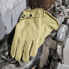 Longhorn Rodeo Handschuhe gelb, gefüttert