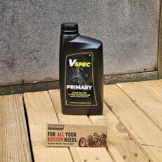 Primär Öl für Big Twin 65-25 Vspec Primary Chain Case Oil 1 Liter Kupplungskasten
