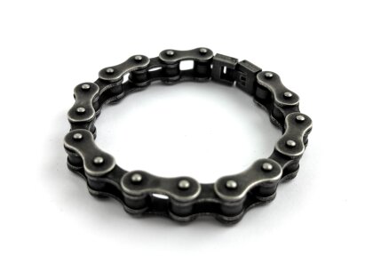 Bike chain bracelet narrow