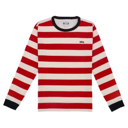 13 1/2 TSR Longsleeve rot weiß