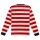 13 1/2 TSR Longsleeve rot weiß (nur M)