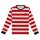 13 1/2 TSR Longsleeve rot weiß
