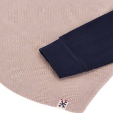 13 1/2 Waffle Jersey sand/navy