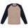 13 1/2 Waffle Jersey sand/navy