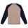 13 1/2 Waffle Jersey sand/navy