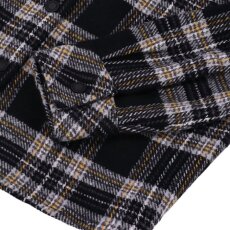 Roeg Blaze Flannell Hemd schwarz grau