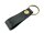 Keyring leather belt loop black