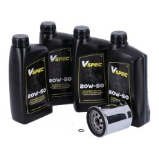 Oil change kit for Harley Twin Cam 99-17 (SYNT) Dyna,...