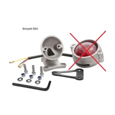 Motone Fender Mount Kit shot blast silver for round...
