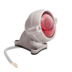 Motone "Eldorado" LED taillight - silver shot...