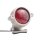 Motone "Eldorado" LED taillight - silver shot blast - with fender mount, ECE