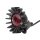 Motone "Big Fin" LED tail light black with fender mount, ECE