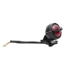 Motone "Bel Air" LED Rücklicht - schwarz - mit Halterung, ECE