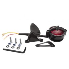 Motone "Bel Air" LED Rücklicht - schwarz - mit Halterung, ECE
